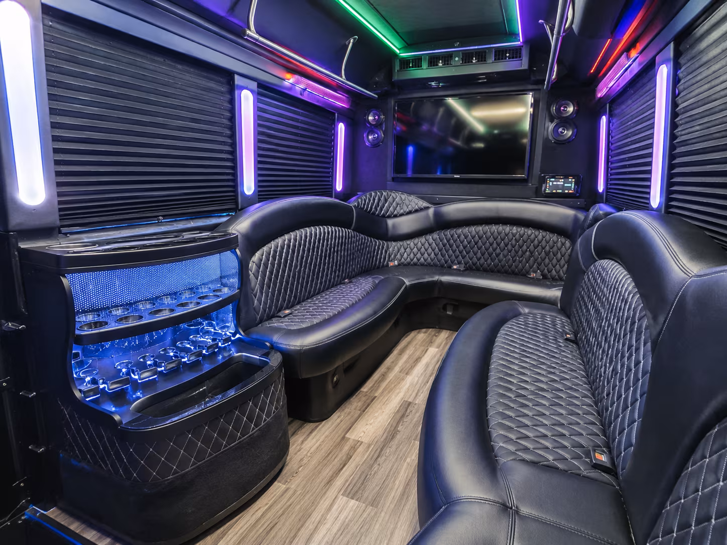 affordable madison prom party bus prices split across your group