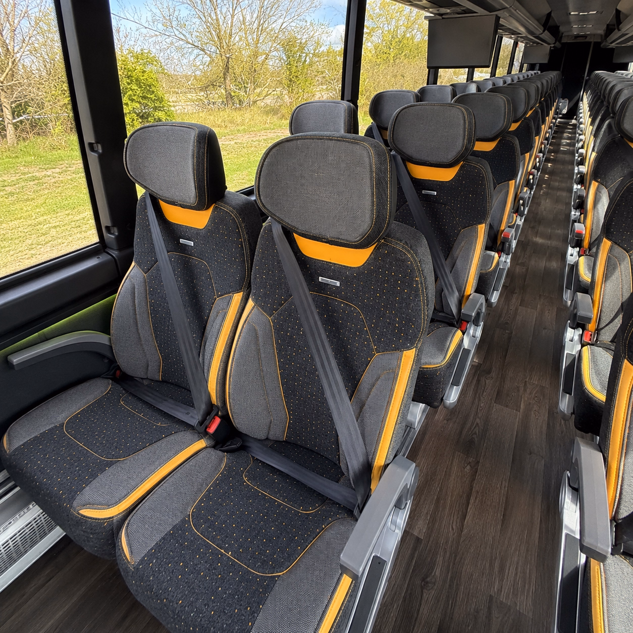 madison long distance charter bus prices