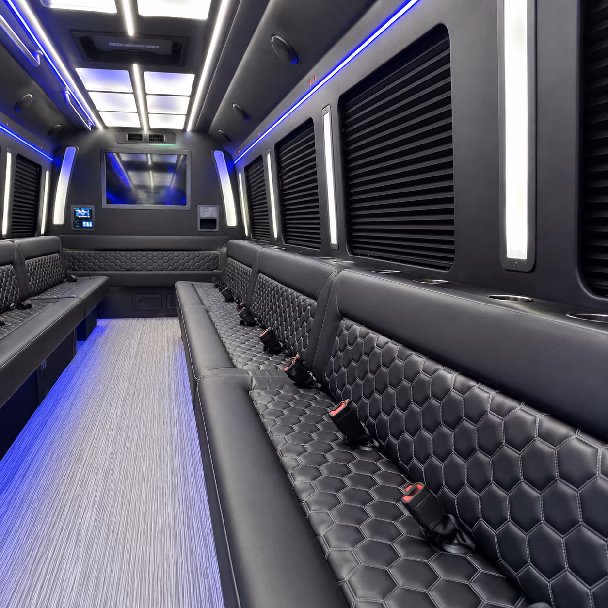 the bus type and amenities